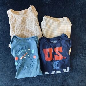 2T short sleeves Onesies